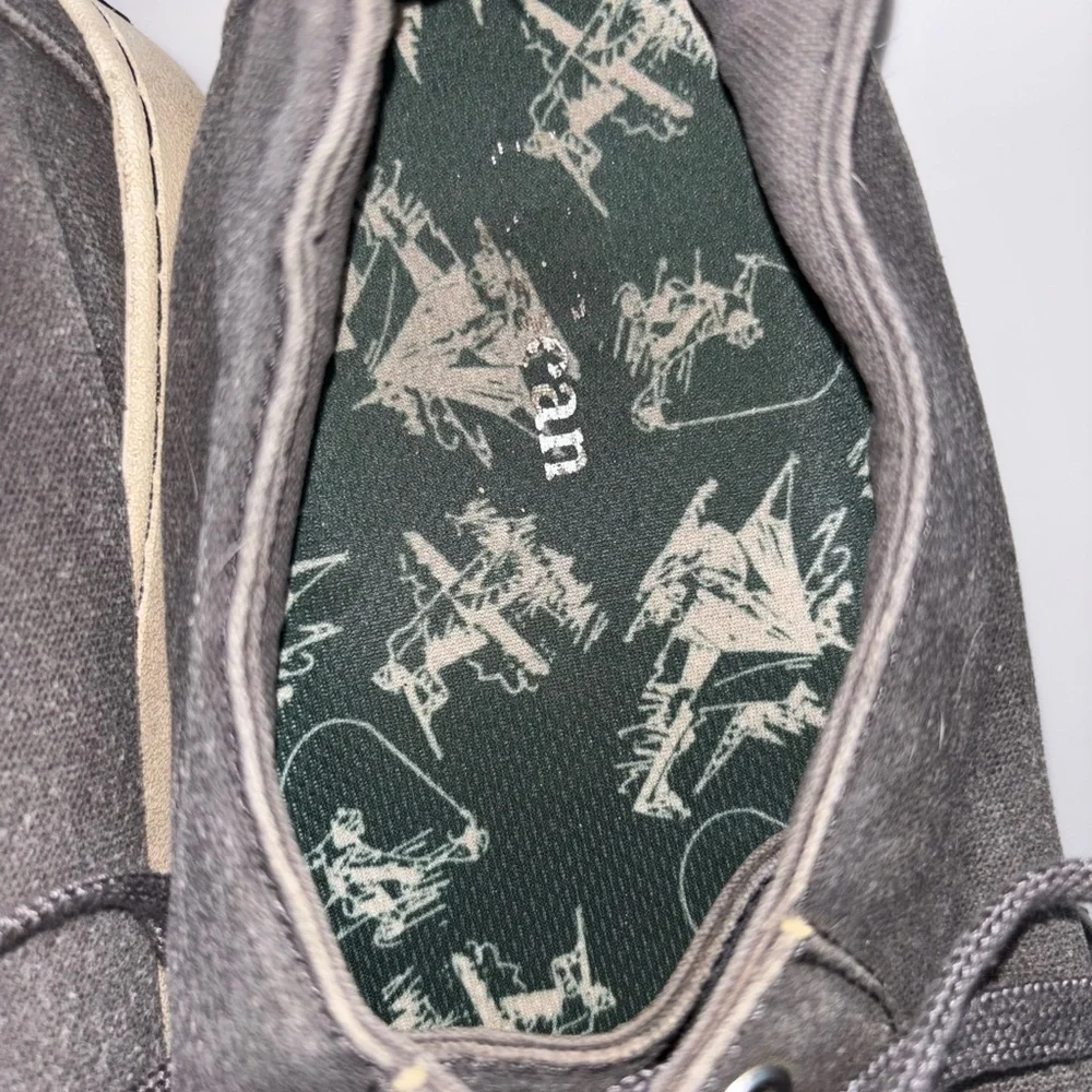 Lands End Casual Gray Men's Deck Shoes